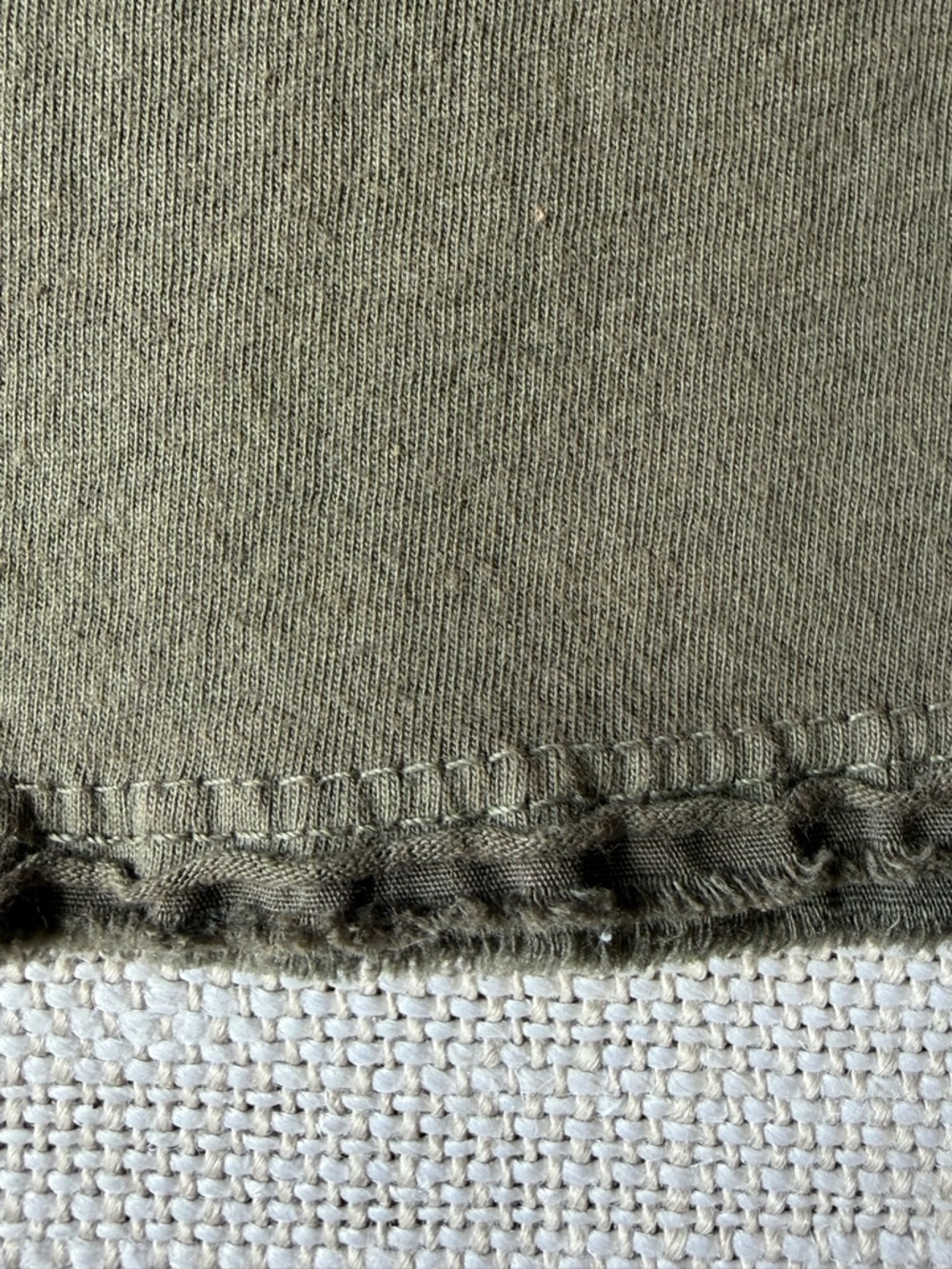 Prana Olive Green Cotton Lightweight Mid Length Summer Vacation Dress-Sz-M - Picture 6 of 16